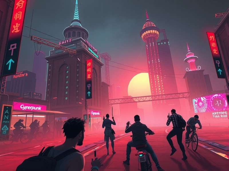 Johnny Silverhand character played by Keanu Reeves in Cyberpunk