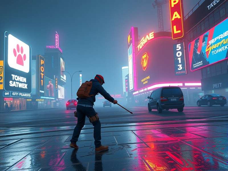Cyberpunk 2077 Phantom Liberty Expansion showcasing the new Dogtown district with intense action