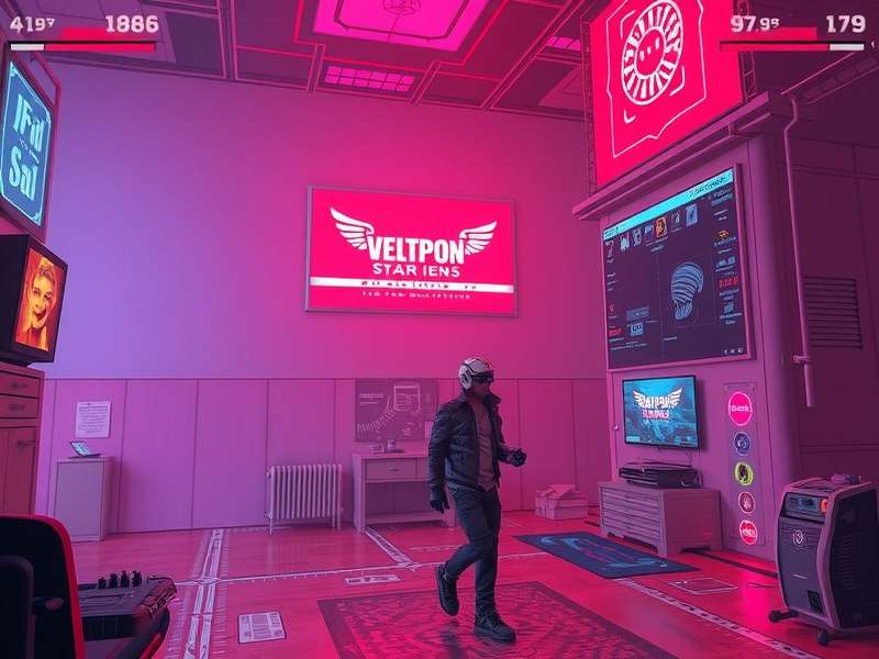 Comparison between default and modded Cyberpunk Red digital tabletop map