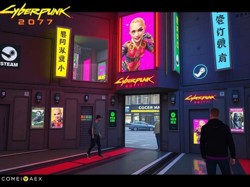 Cyberpunk 2077 Night City Skyline on Steam