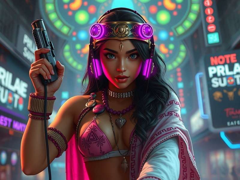 Lucy and David Martinez talking under the neon lights of Night City