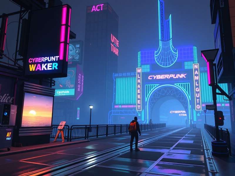 The Edgerunners crew standing together in Night City