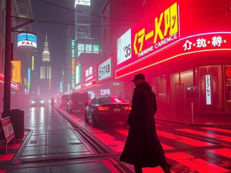 Cyberpunk Red character sheet, dice, and rulebook on a table