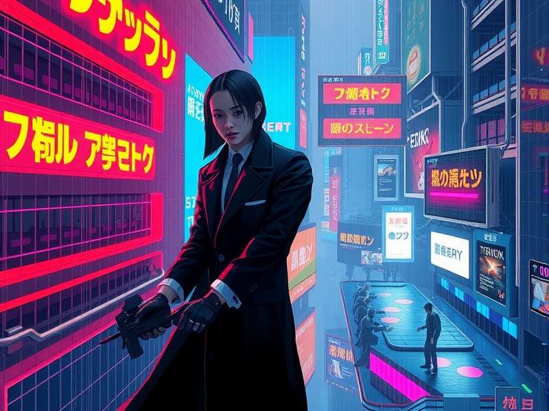 Cyberpunk character customization screen showing skill trees and cyberware options