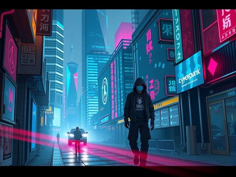 Cyberpunk concept art showing cut content and early designs