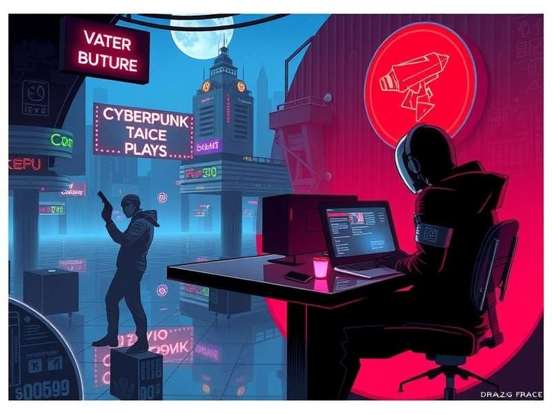 Cyberpunk Panel Drzazg in Night City