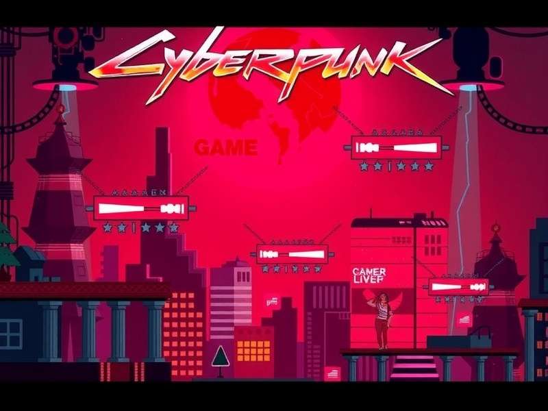 A diverse group of players engaged in a tense Cyberpunk Red tabletop session, with character sheets, dice, and a detailed Night City map.