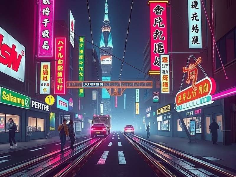 Collage of Cyberpunk Edgerunners characters with musical notes and headphones