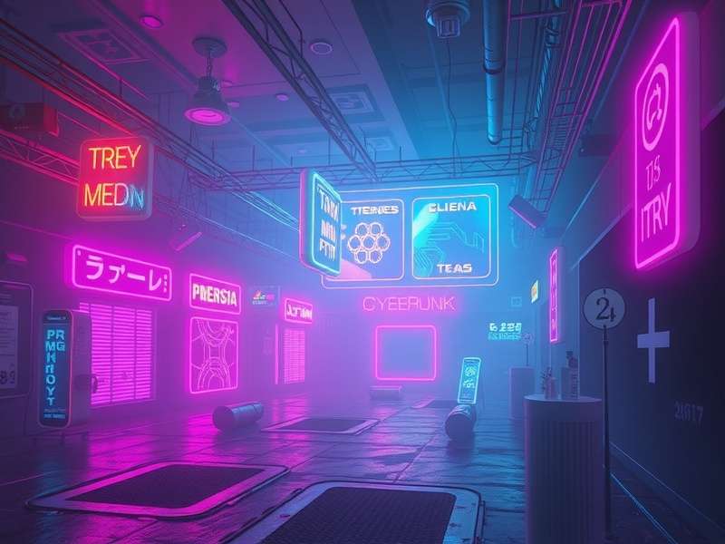 Breakdown of Photoshop layers for creating realistic neon light effects