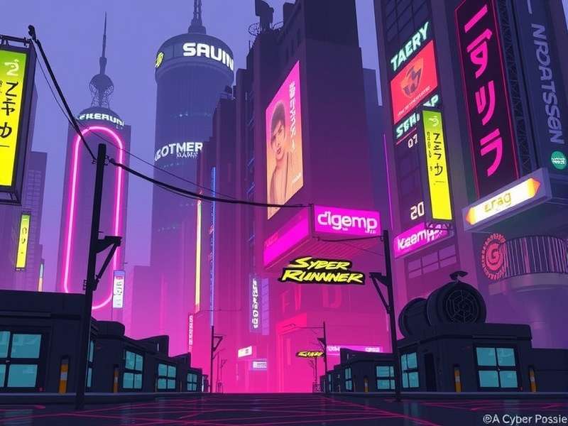 Cyberpunk Edgerunners Season 2 concept art featuring a new crew in Night City