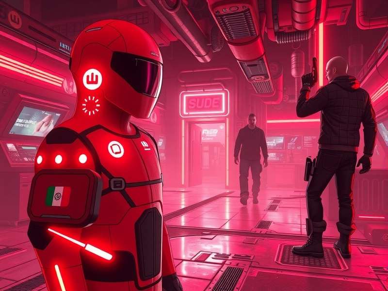 Cyberpunk Red Cyberware visual depicting neural implants and cybernetic arms