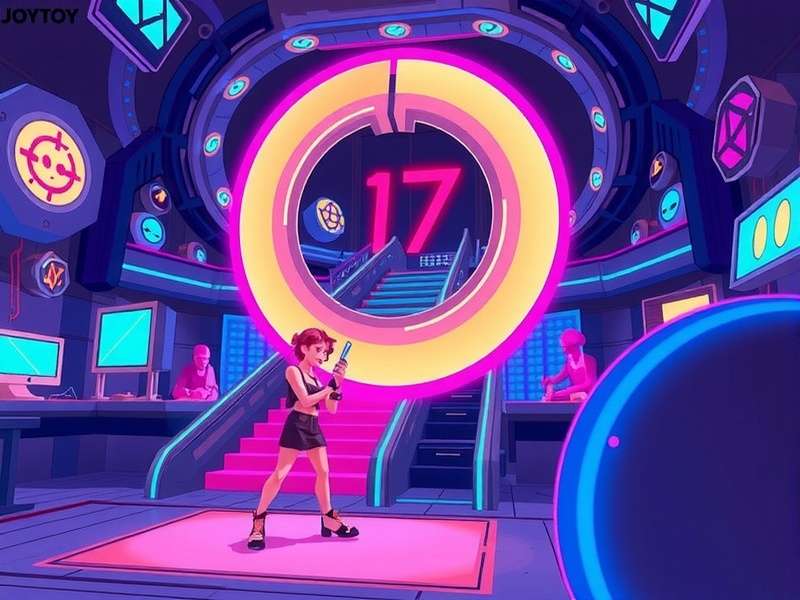 Joytoy Cyberpunk Wiki — Night City cyberpunk artwork with neon glow