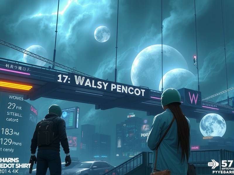 Cyberpunk Edgerunners Background 4k — Night City skyline with neon glow, rain effects, and futuristic architecture