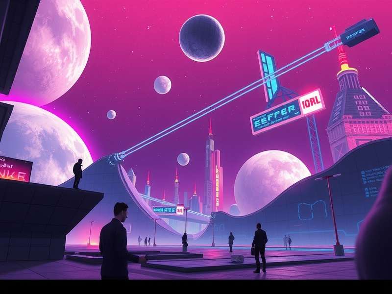 Lucy Cyberpunk Edgerunners – full character portrait with neon Night City background