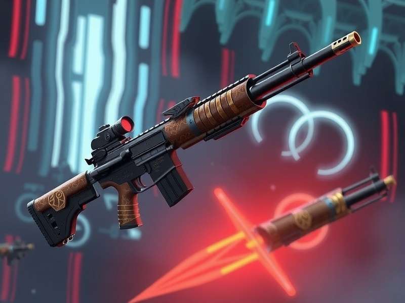 Cyberpunk Weapons Arsenal — smart guns, power rifles, tech shotguns and melee blades