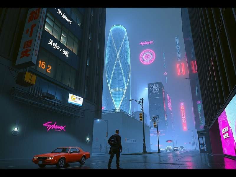 Cyberpunk V — Night City's newest legend featured image with neon aesthetic