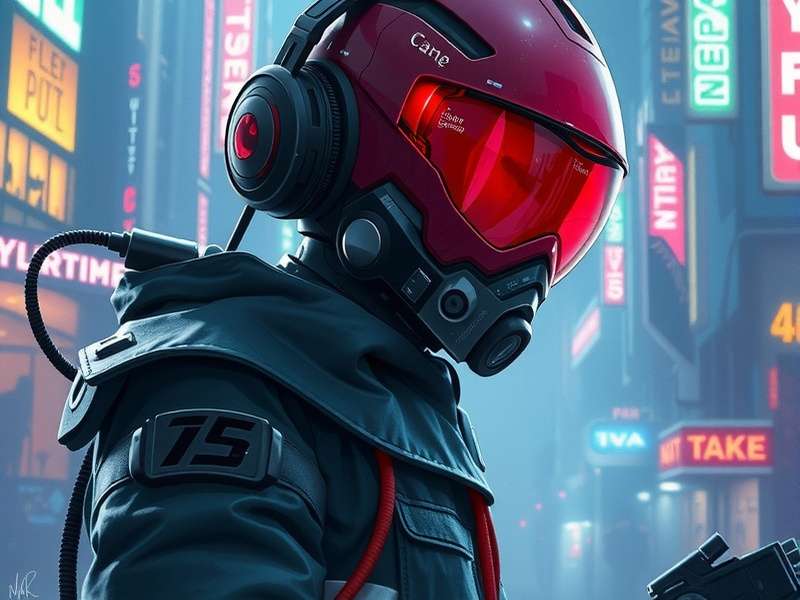 Viture Cyberpunk – India's leading cyberpunk encyclopedia featuring neon-lit cityscape and futuristic interface
