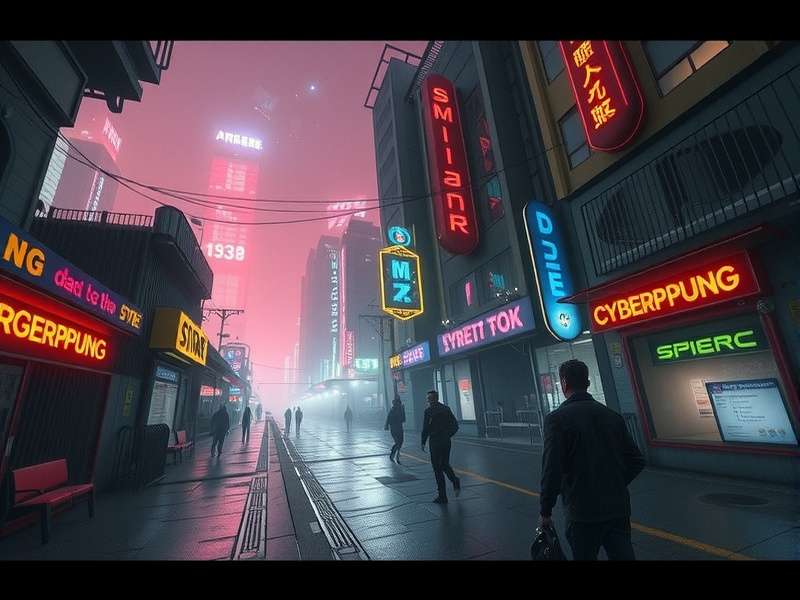 Cyberpunk Edgerunners ending scene with David Martinez facing Arasaka forces in Night City
